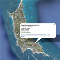 Carte Hotel Roch priol